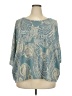 Cato Teal 3/4 Sleeve Top Size 28W - photo 1