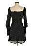 Mi ami 100% Polyester Polka Dots Black Casual Dress Size XS - photo 2
