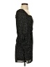 Mi ami 100% Polyester Polka Dots Black Casual Dress Size XS - photo 4