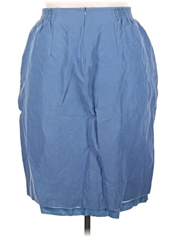 Elisabeth by Liz Claiborne Denim Skirt (view 2)