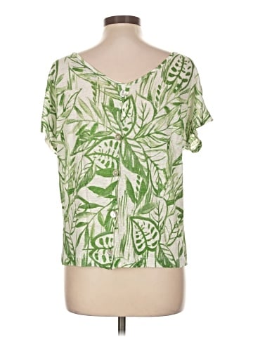 Tahari Short Sleeve Blouse (view 2)