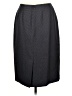 Le Suit 100% Polyester Chevron-herringbone Black Formal Skirt Size 10 - photo 2