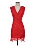 Soieblu 100% Polyester Red Cocktail Dress Size S - photo 1