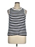 Halogen Stripes Blue Sweater Vest Size XL - photo 1