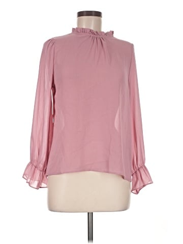 Eliza J Long Sleeve Blouse (view 1)