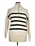 Sanctuary 100% Acrylic Stripes Ivory Pullover Sweater Size XL - photo 1