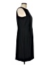 Talbots 100% Polyester Solid Black Cocktail Dress Size 12 - photo 4