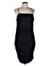 Bebe Solid Black Cocktail Dress Size XL - photo 1
