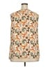 Cato 100% Polyester Orange Sleeveless Blouse Size 18 - photo 2