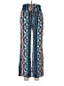 C. Wonder 100% Rayon Print Blue Casual Pants Size L - photo 1