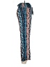 C. Wonder 100% Rayon Print Blue Casual Pants Size L - photo 4
