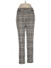 J. McLaughlin Plaid Gray Casual Pants Size 8 - photo 1