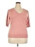 DKNY Pink Pullover Sweater Size XXL - photo 1