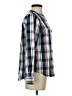 St. John's Bay 100% Cotton Plaid Blue Long Sleeve Button-Down Shirt Size S - photo 4