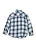 Rails 100% Rayon Plaid Blue Long Sleeve Button-Down Shirt Size 6 - 7 - photo 2