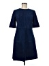 Guess Solid Blue Casual Dress Size M - photo 1