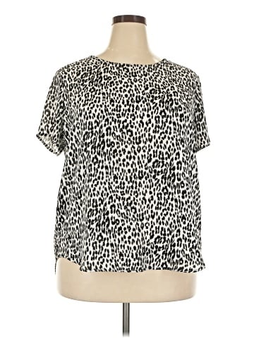 Chelsea & Theodore Short Sleeve Blouse (view 1)