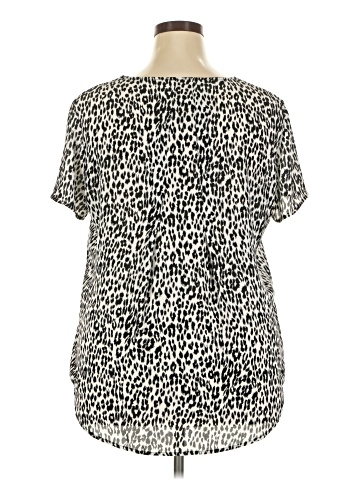 Chelsea & Theodore Short Sleeve Blouse (view 2)