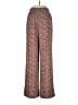 Evereve 100% Polyester Tweed Brown Casual Pants Size M - photo 2