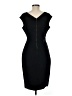 Unbranded Solid Black Cocktail Dress Size 8 - photo 2