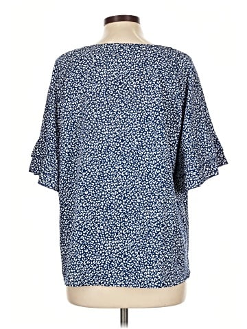 Shein Curve Short Sleeve Blouse (view 2)