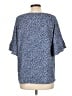 Shein Curve 100% Polyester Blue Short Sleeve Blouse Size 12 Plus (0) - photo 2