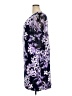 Connected Apparel Print Purple Cocktail Dress Size 18 - photo 5