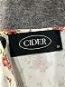 Cider 100% Polyester Floral Ivory Casual Dress Size S - photo 7