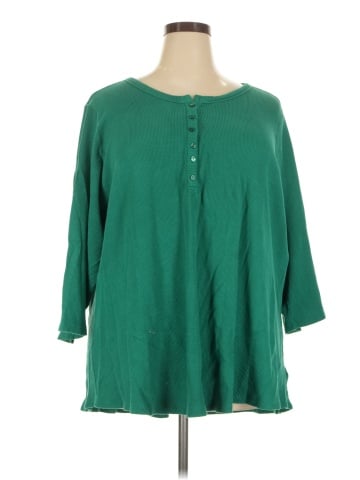 Torrid Long Sleeve Henley (view 1)