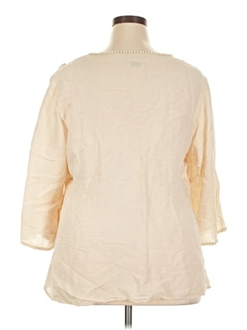 Anne Carson 3/4 Sleeve Blouse (view 2)