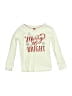 Carter's 100% Cotton Ivory Long Sleeve Top Size 3T - photo 1