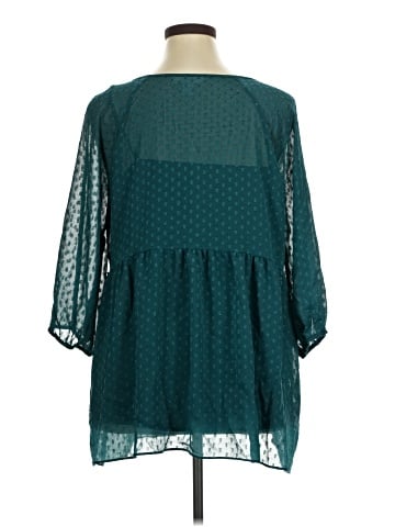 Motherhood 3/4 Sleeve Blouse (view 2)