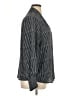 Adrianna Papell Stripes Black Long Sleeve Blouse Size XL - photo 4