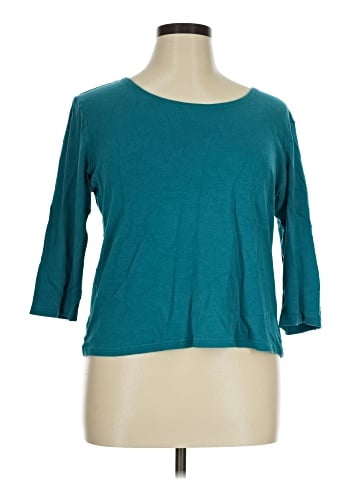 Karen Scott 3/4 Sleeve T-Shirt (view 1)