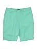Talbots Solid Green Shorts Size 6 - photo 1
