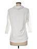 Weekends by Chico's 100% Polyester White Pullover Sweater Size Med (1) - photo 2