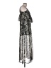 rue21 100% Polyester Paisley Silver Cocktail Dress Size L - photo 4