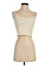 Good Luck Gem Ivory Sleeveless Top Size XS - photo 1