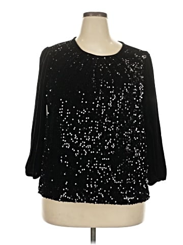 Simply Vera Vera Wang 3/4 Sleeve T-Shirt (view 1)