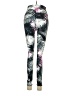 Marika Graphic Black Active Pants Size M - photo 2