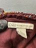 Cato 100% Polyester Brown 3/4 Sleeve Blouse Size L - photo 7