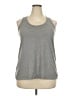 Danskin Now Gray Sleeveless T-Shirt Size XXL - photo 1