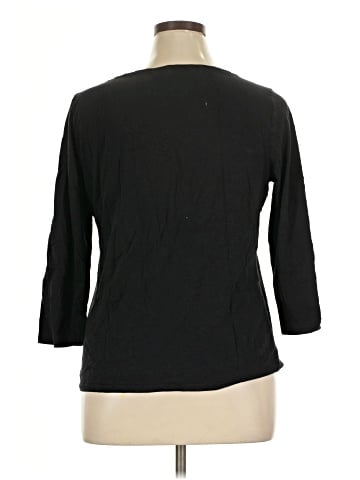 Jones New York Signature 3/4 Sleeve T-Shirt (view 2)