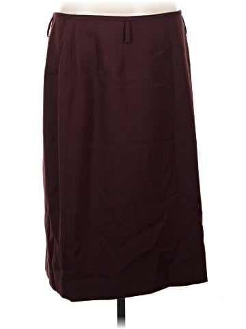 Linda Allard Ellen Tracy Wool Skirt (view 1)