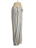 Just Living Stripes Blue Casual Pants Size M - photo 4