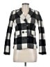 Banana Republic Checkered-gingham Gray Wool Blazer Size XS - photo 1