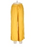 O'Neill 100% Viscose Yellow Casual Pants Size XL - photo 1