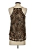 Love J Brown Sleeveless Blouse Size S - photo 2