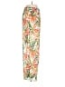 Sofia by Sofia Vergara Tropical Orange Casual Pants Size M - photo 4