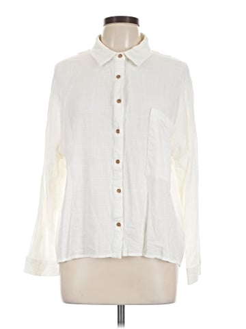 Lumiere Long Sleeve Button-Down Shirt (view 1)